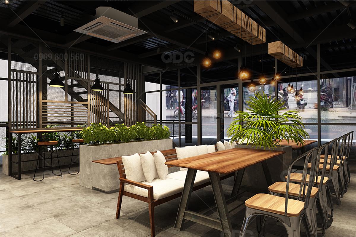 Thiết kế quán cà phê Iron Coffee