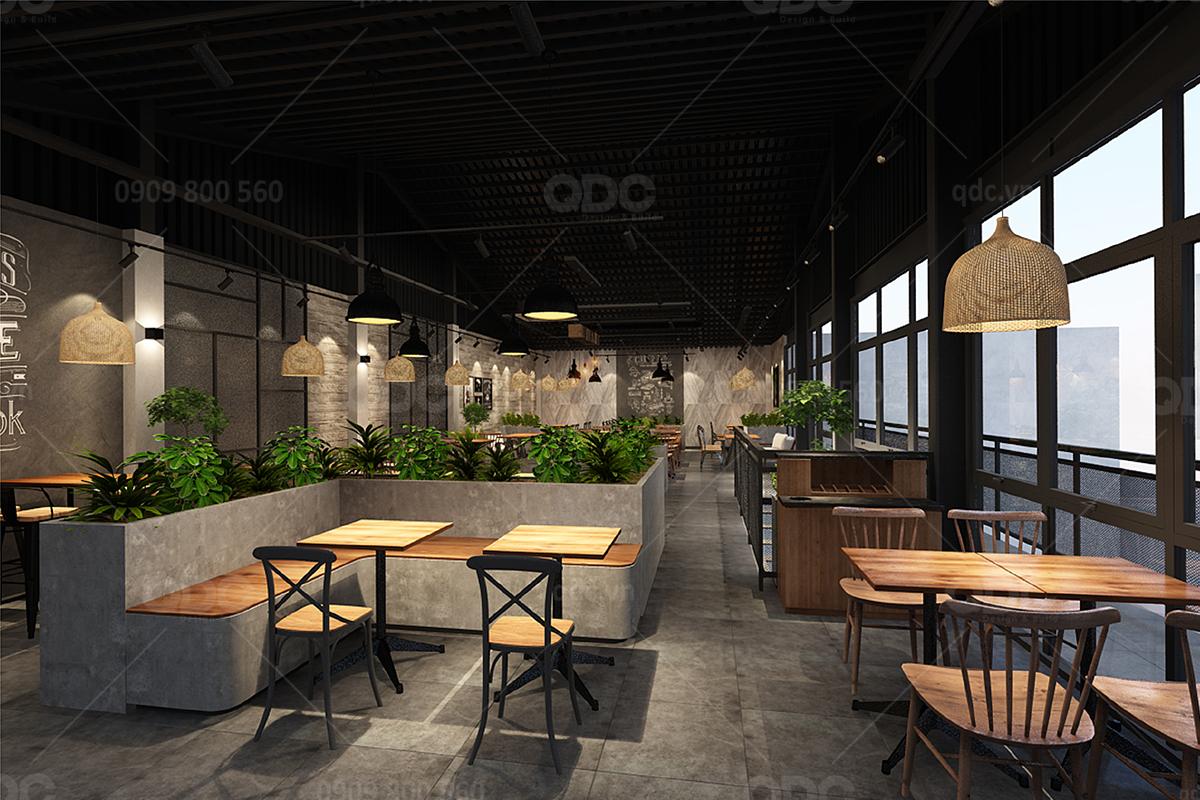 Thiết kế quán cà phê Iron Coffee