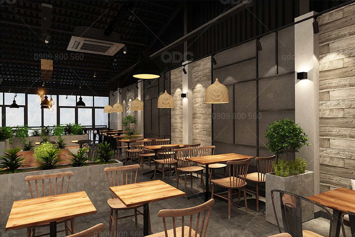 Thiết kế quán cà phê Iron Coffee