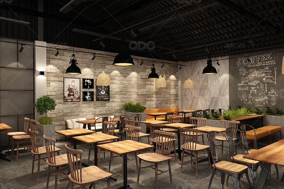 Thiết kế quán cà phê Iron Coffee