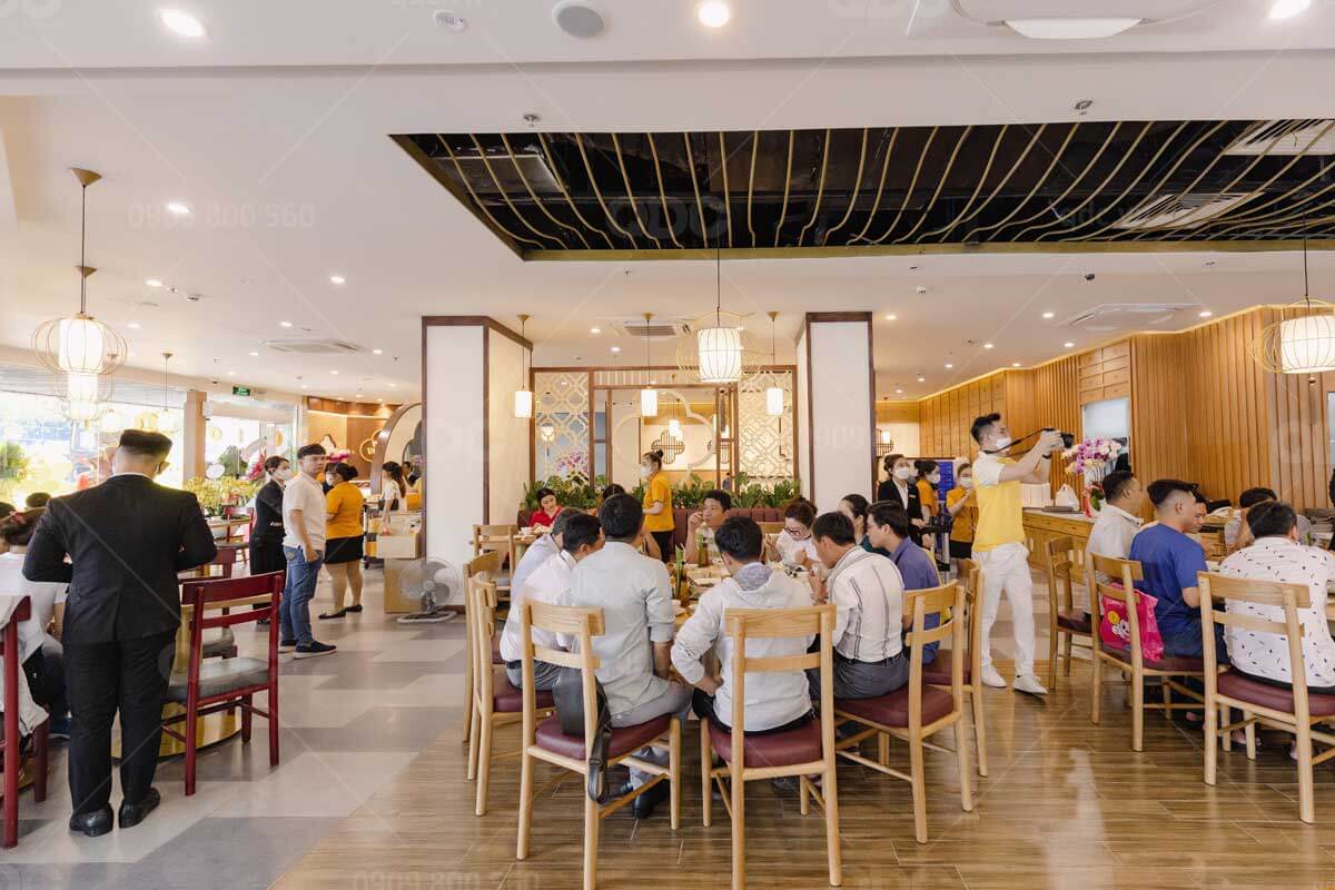 Khai trương nhà hàng Hoa Baoz Dimsum | QDC Design & Build