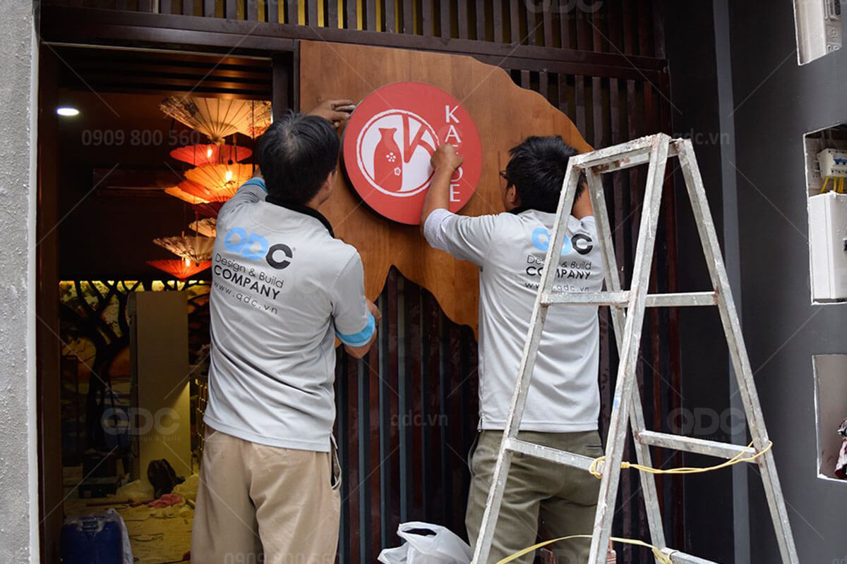 Thiết kế nhà hàng Nhật Kaede