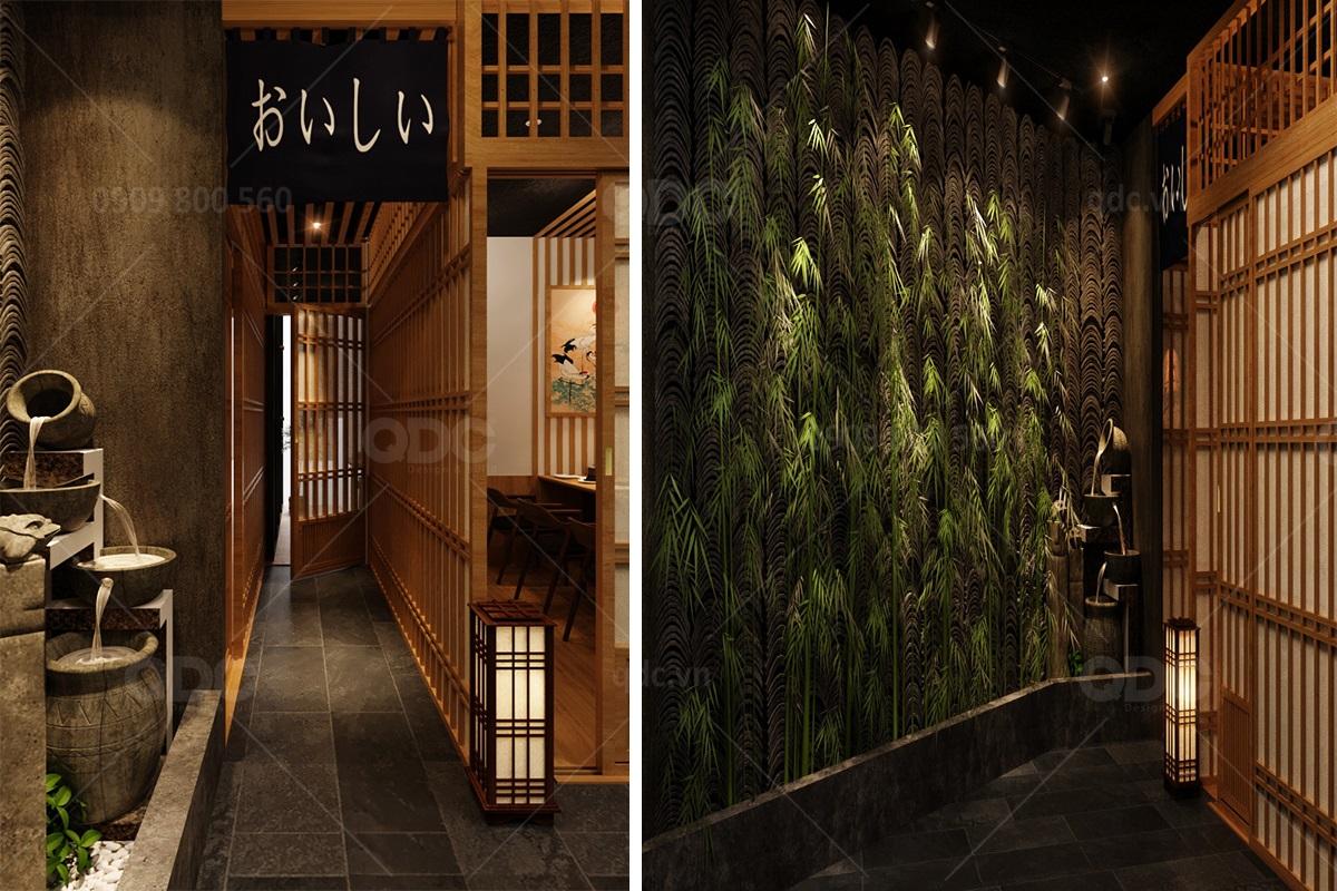 Thiết kế nhà hàng phong cách Nhật Bản Kobe Legend