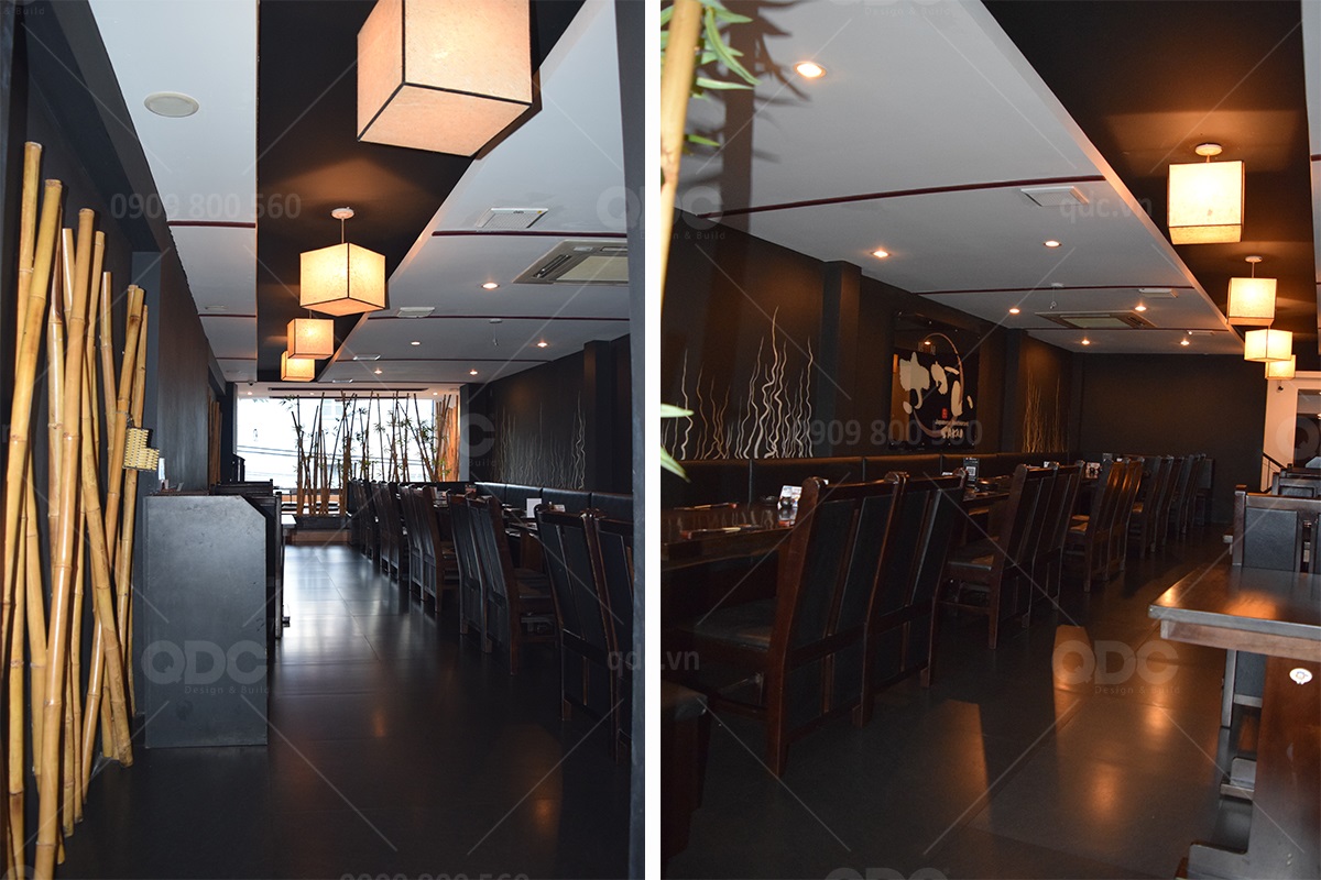 Thiết kế nhà hàng phong cách Nhật Bản Sakai