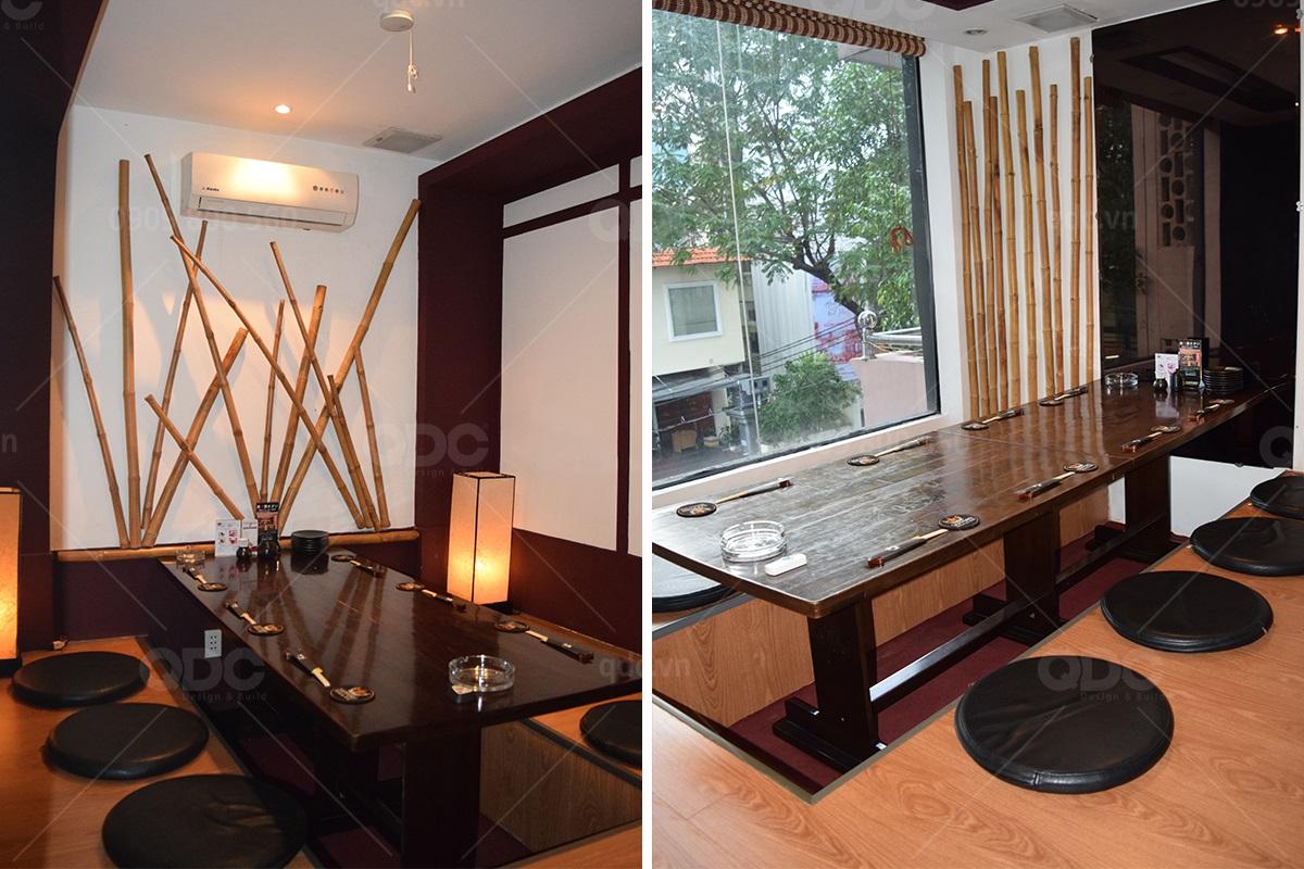 Thiết kế nhà hàng phong cách Nhật Bản Sakai