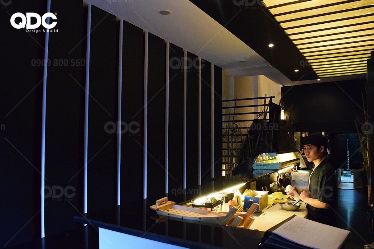 Thiết kế nhà hàng phong cách Nhật Bản Sakai