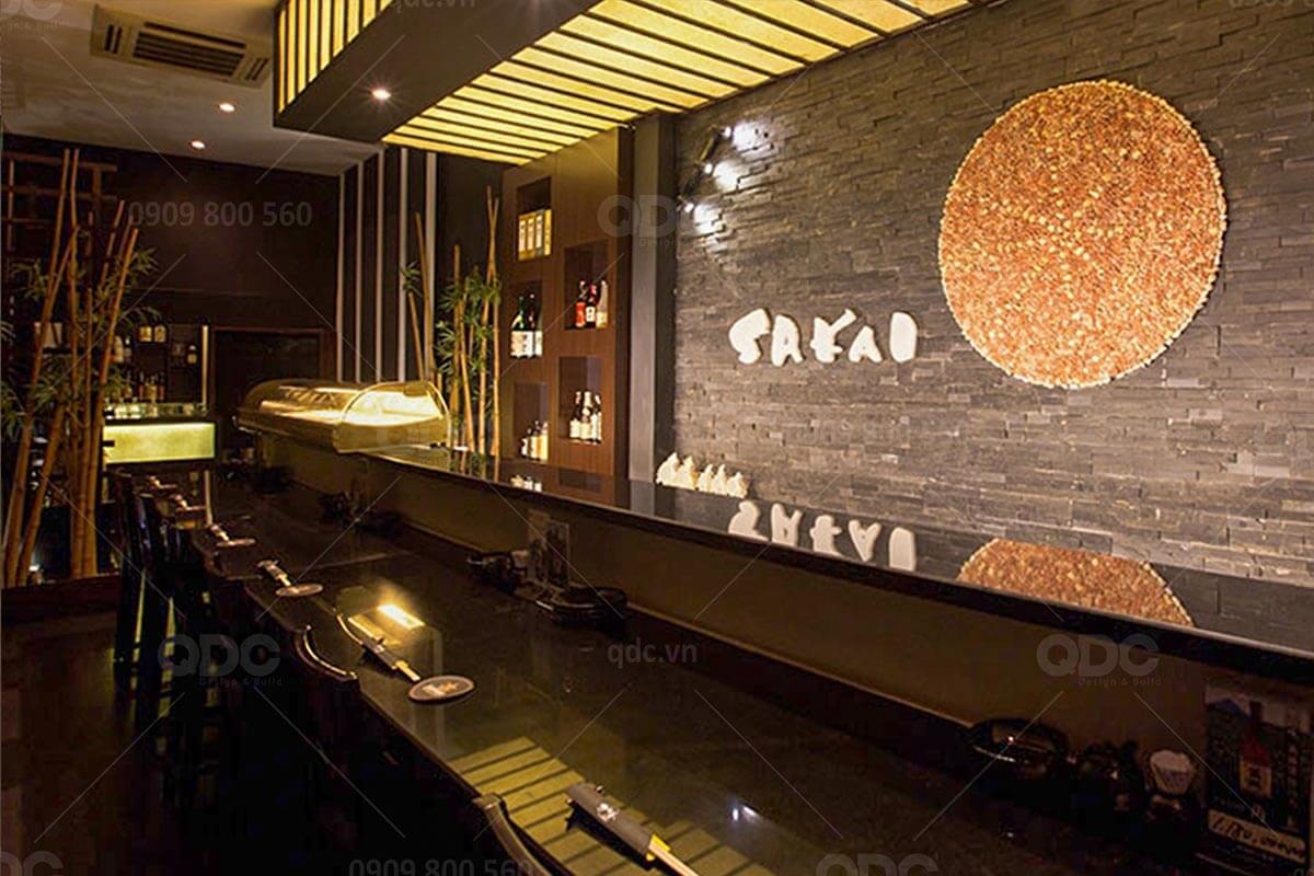 Thiết kế nhà hàng phong cách Nhật Bản Sakai
