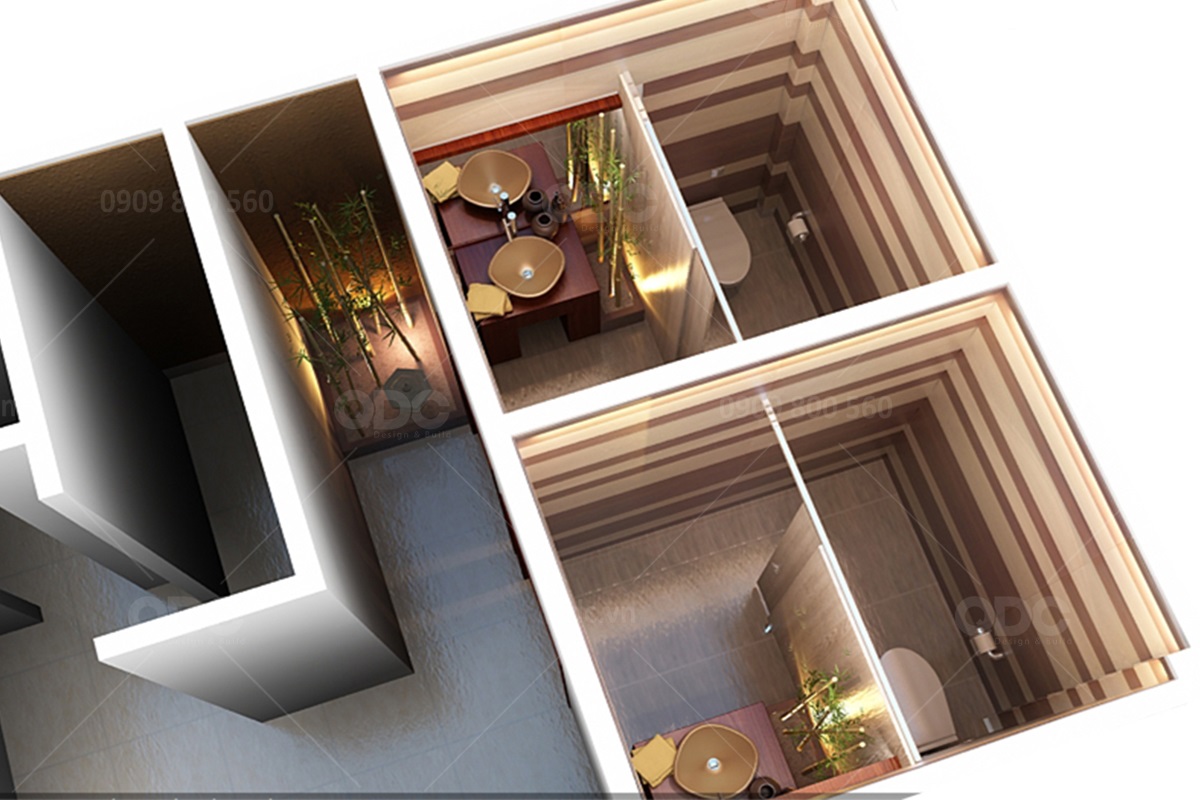 Thiết kế nhà hàng phong cách Nhật Bản Sakai