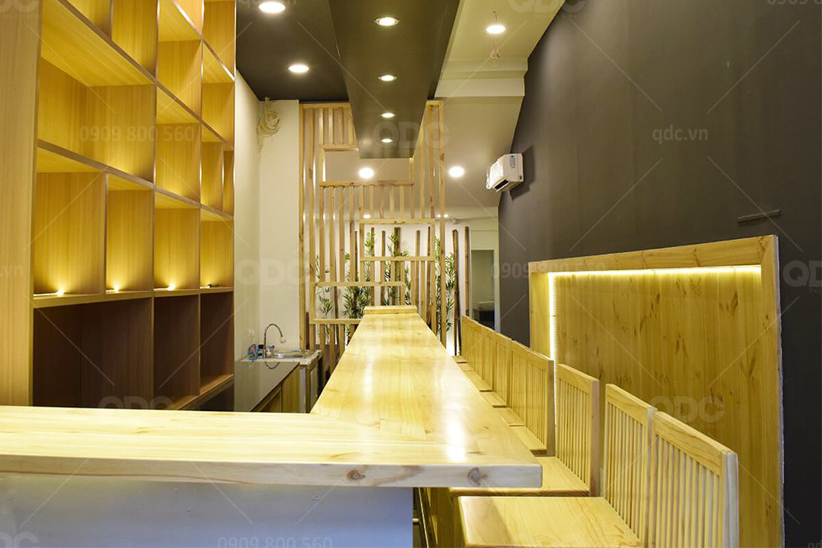 Thiết kế thi công nhà hàng Nhật Bản Takoya