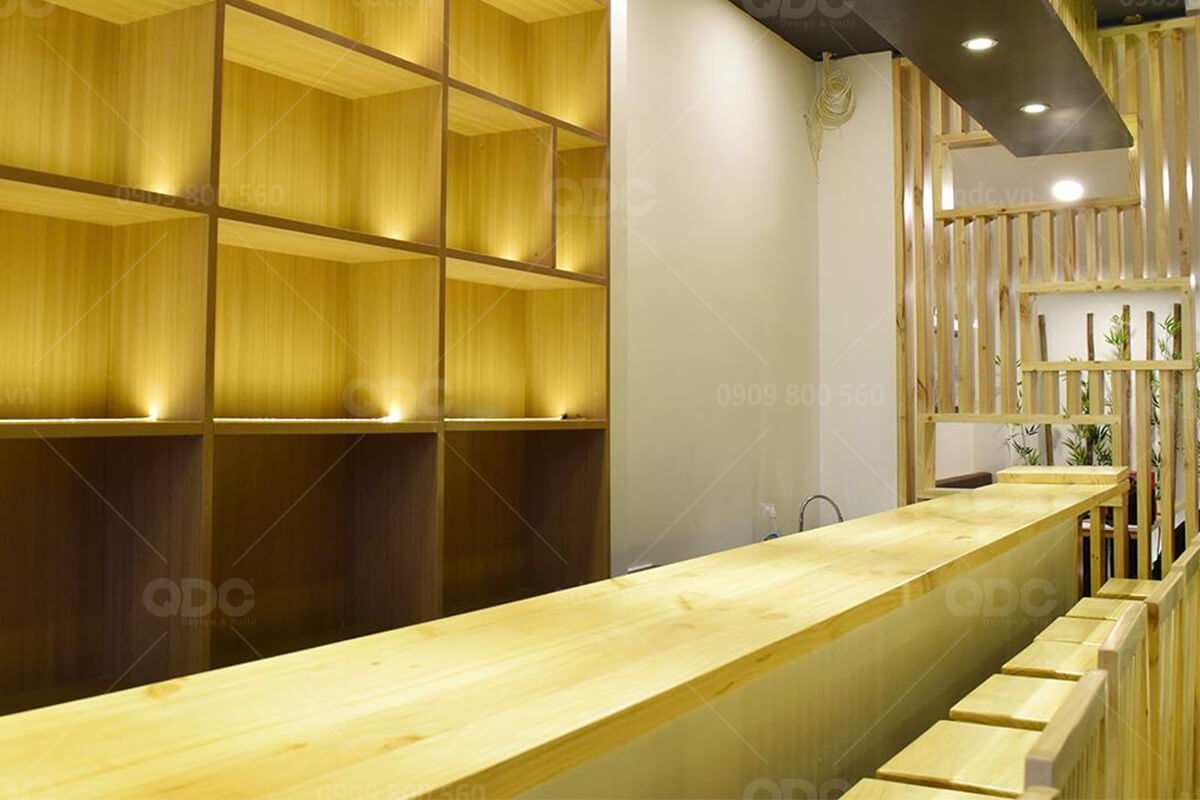 Thiết kế thi công nhà hàng Nhật Bản Takoya