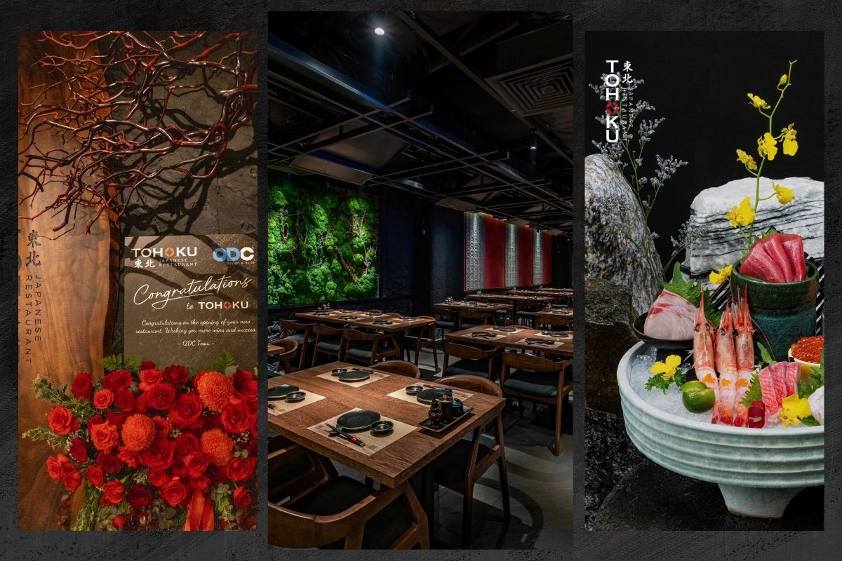 Thiết kế, thi công nhà hàng Nhật Tohoku - Vincom Đồng Khởi