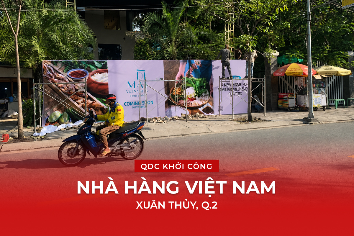 Khởi công nhà hàng Việt Nam tại Xuân Thủy, Q.2