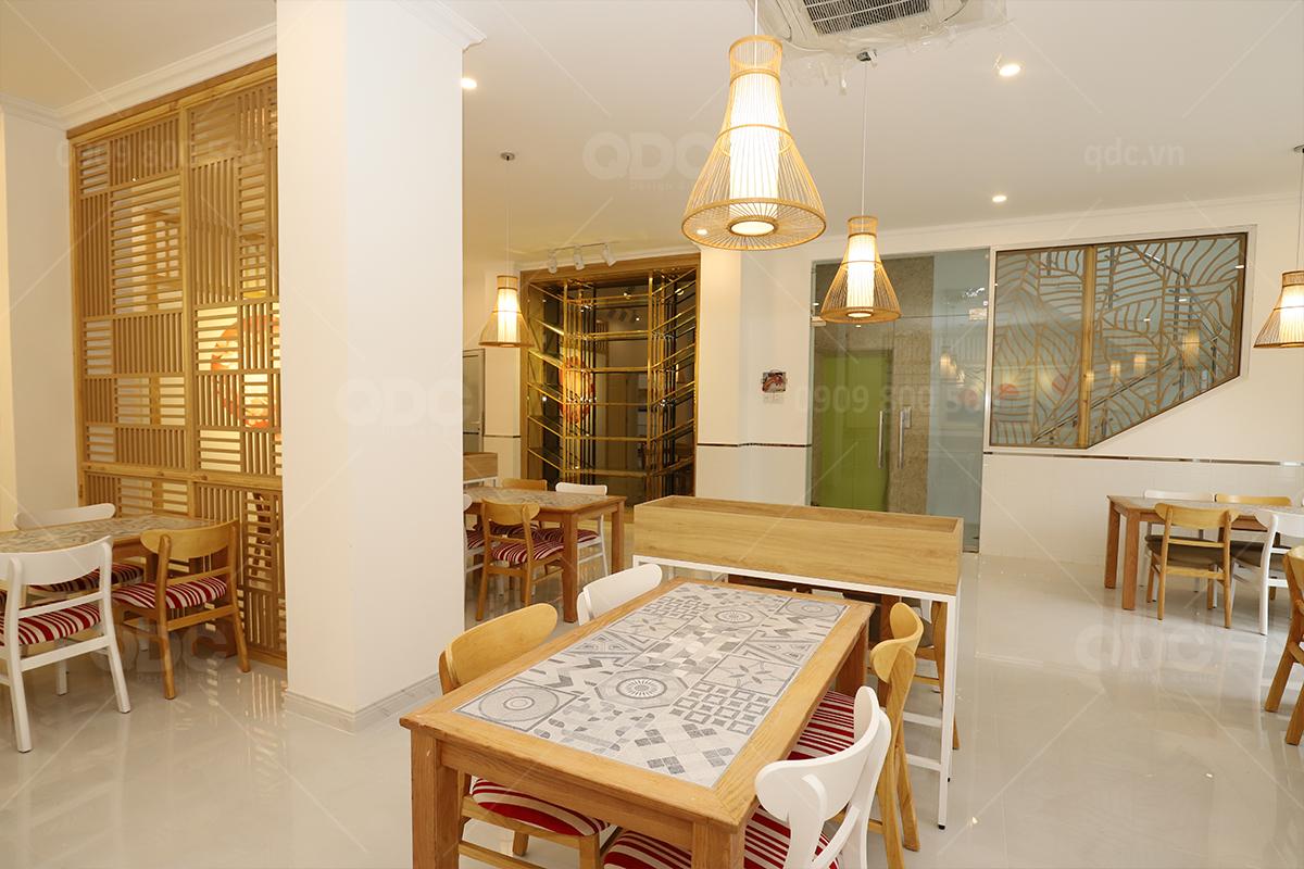 Thiết kế và thi công nhà hàng hải sản Gold Restaurant