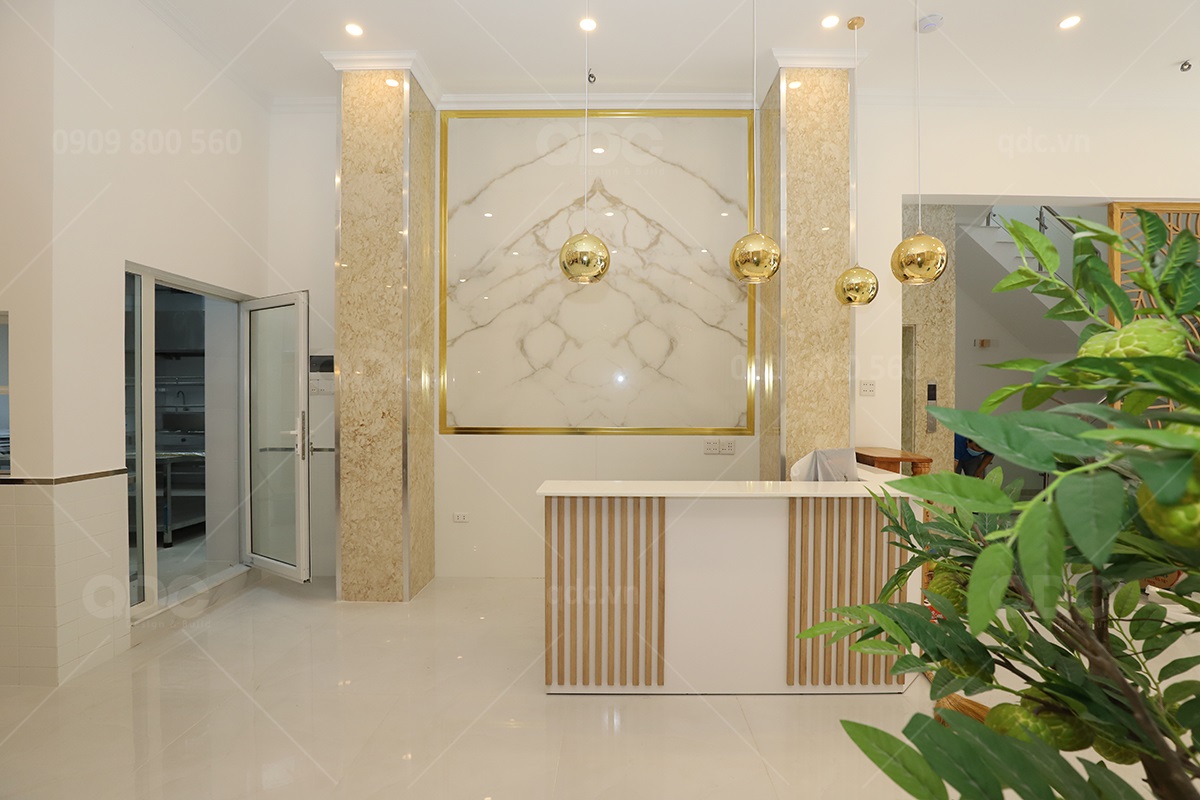 Thiết kế và thi công nhà hàng hải sản Gold Restaurant