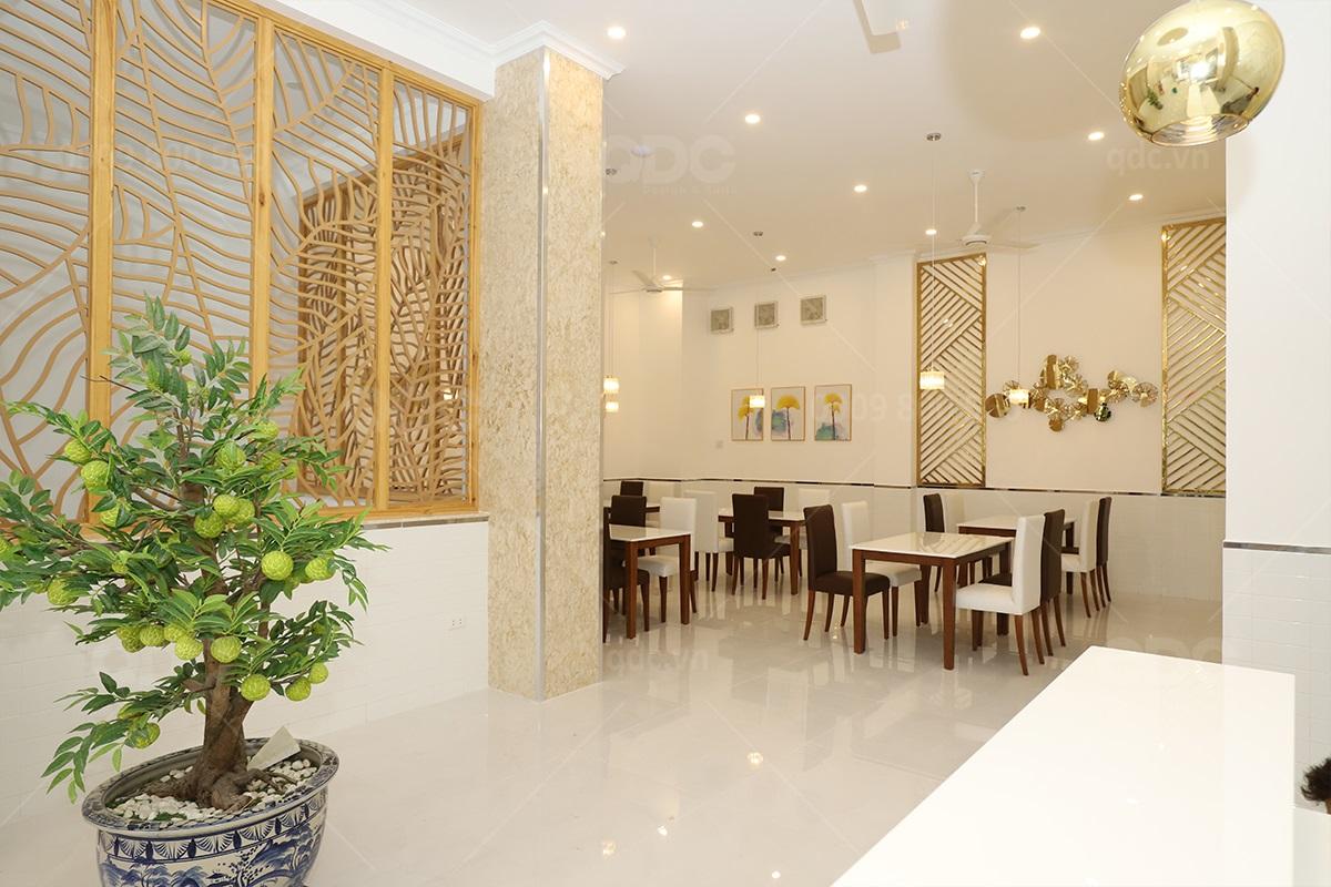 Thiết kế và thi công nhà hàng hải sản Gold Restaurant