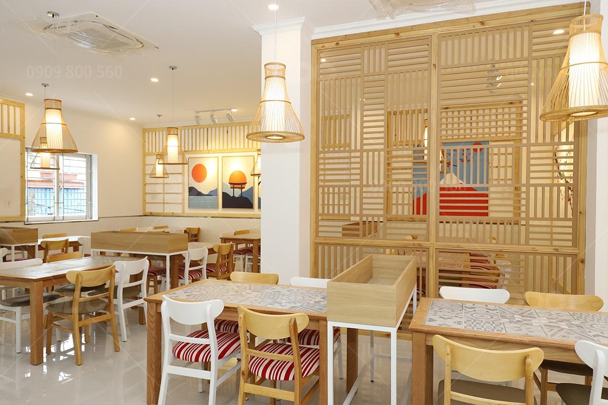 Thiết kế và thi công nhà hàng hải sản Gold Restaurant