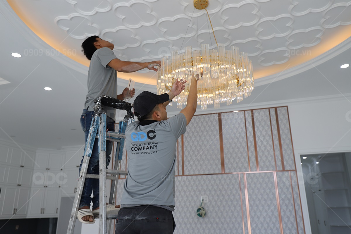 Thiết kế và thi công nhà hàng hải sản Gold Restaurant