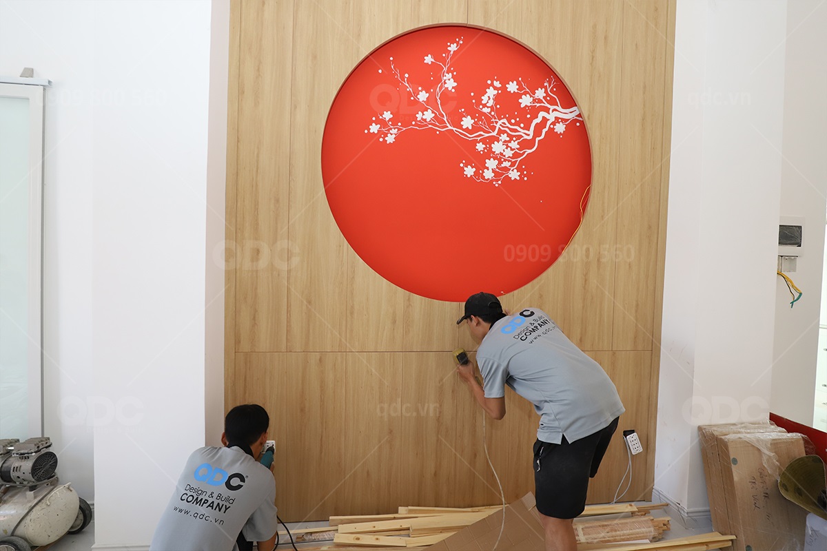 Thiết kế và thi công nhà hàng hải sản Gold Restaurant