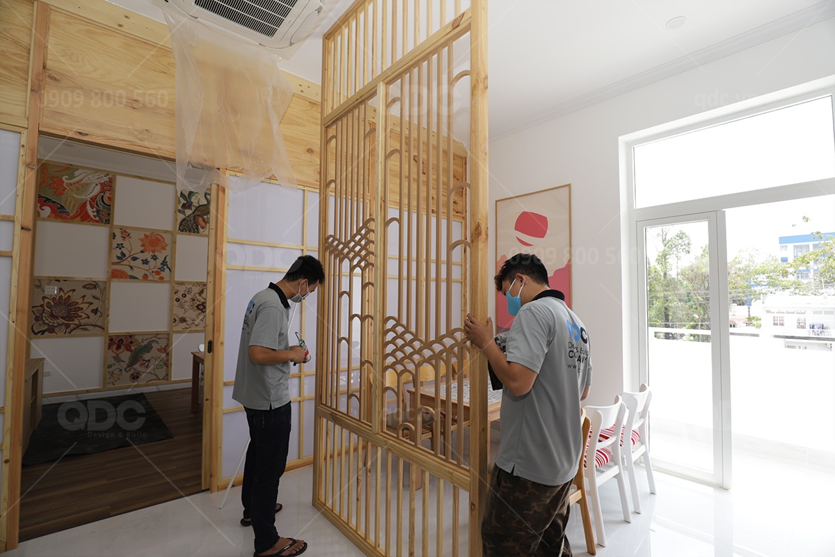 Thiết kế và thi công nhà hàng hải sản Gold Restaurant