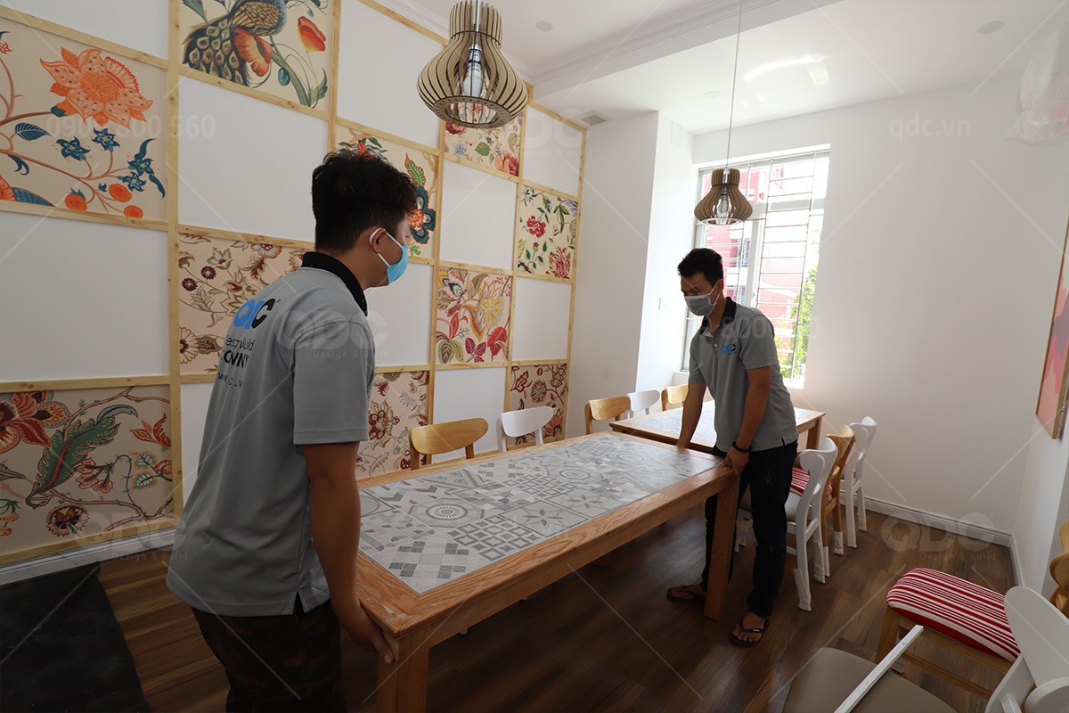 Thiết kế và thi công nhà hàng hải sản Gold Restaurant