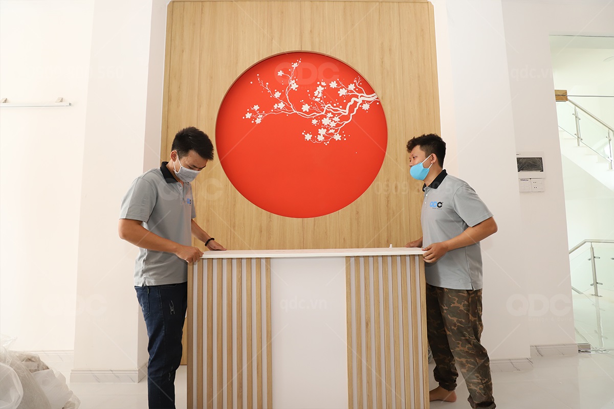 Thiết kế và thi công nhà hàng hải sản Gold Restaurant