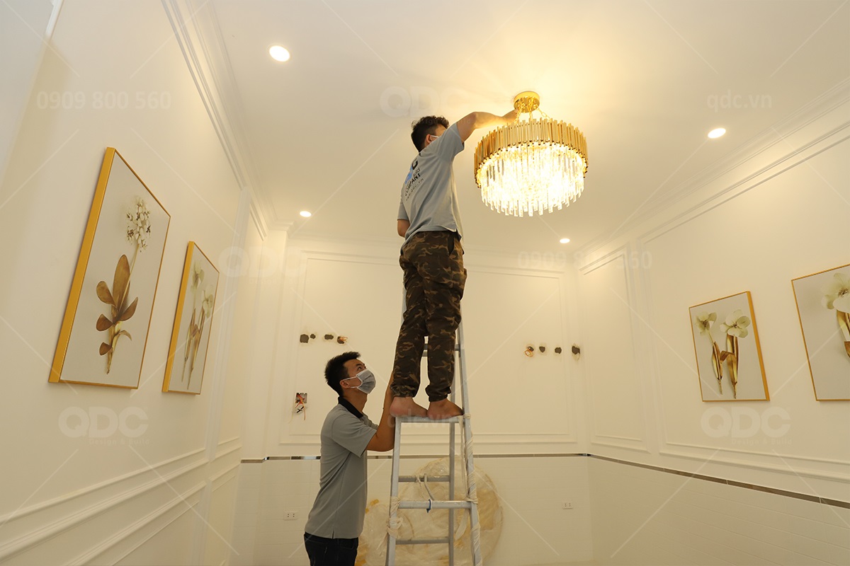 Thiết kế và thi công nhà hàng hải sản Gold Restaurant