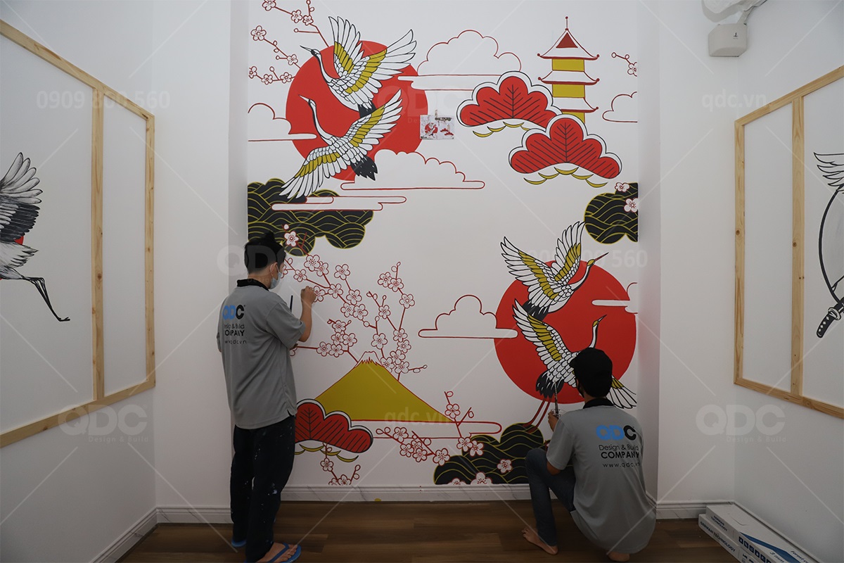 Thiết kế và thi công nhà hàng hải sản Gold Restaurant