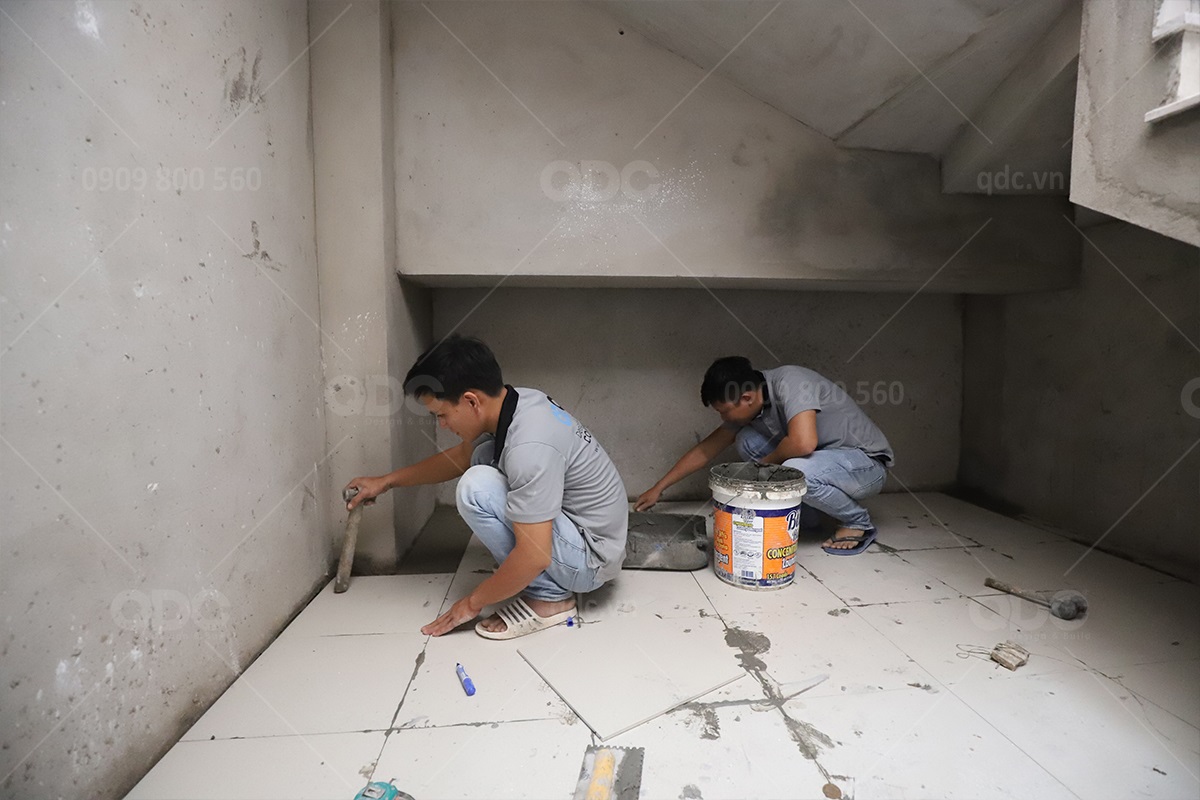 Thiết kế và thi công nhà hàng hải sản Gold Restaurant