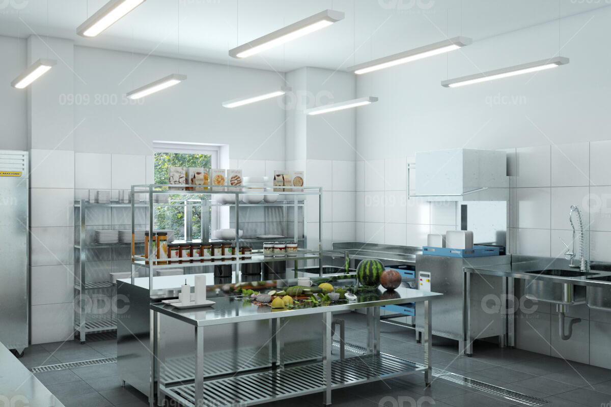 Thiết kế và thi công nhà hàng hải sản Gold Restaurant