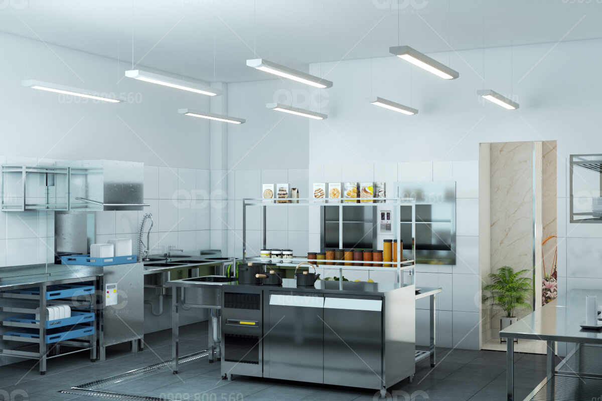 Thiết kế và thi công nhà hàng hải sản Gold Restaurant