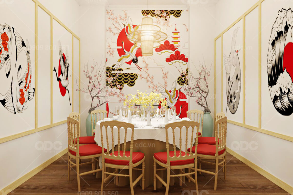 Thiết kế và thi công nhà hàng hải sản Gold Restaurant