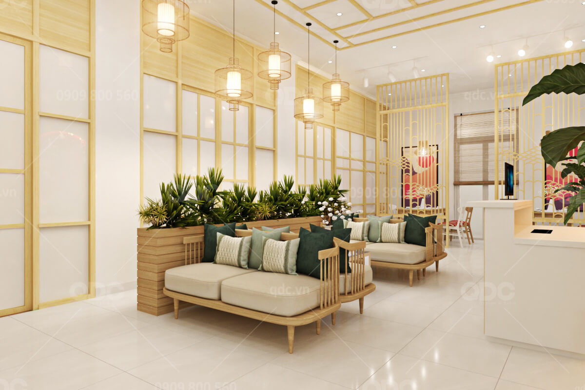 Thiết kế và thi công nhà hàng hải sản Gold Restaurant