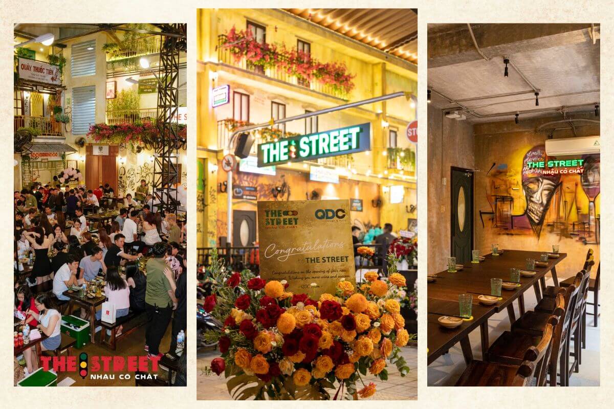 THI CÔNG NHÀ HÀNG NHẬU CÓ CHẤT THE STREET - SƯƠNG NGUYỆT ÁNH, TP.HCM