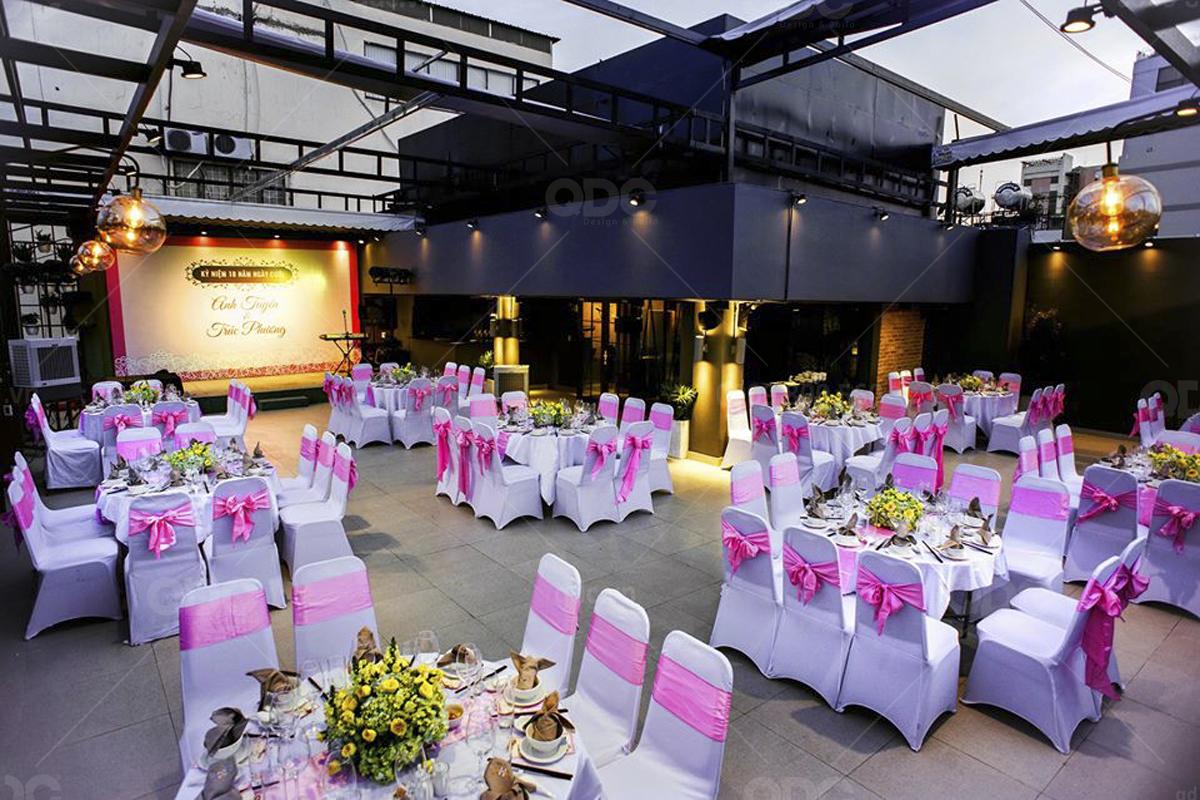 thiết kế nhà hàng Âu SHP Gourmet