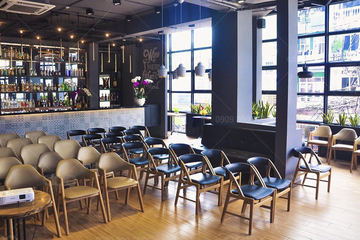 thiết kế nhà hàng Âu SHP Gourmet