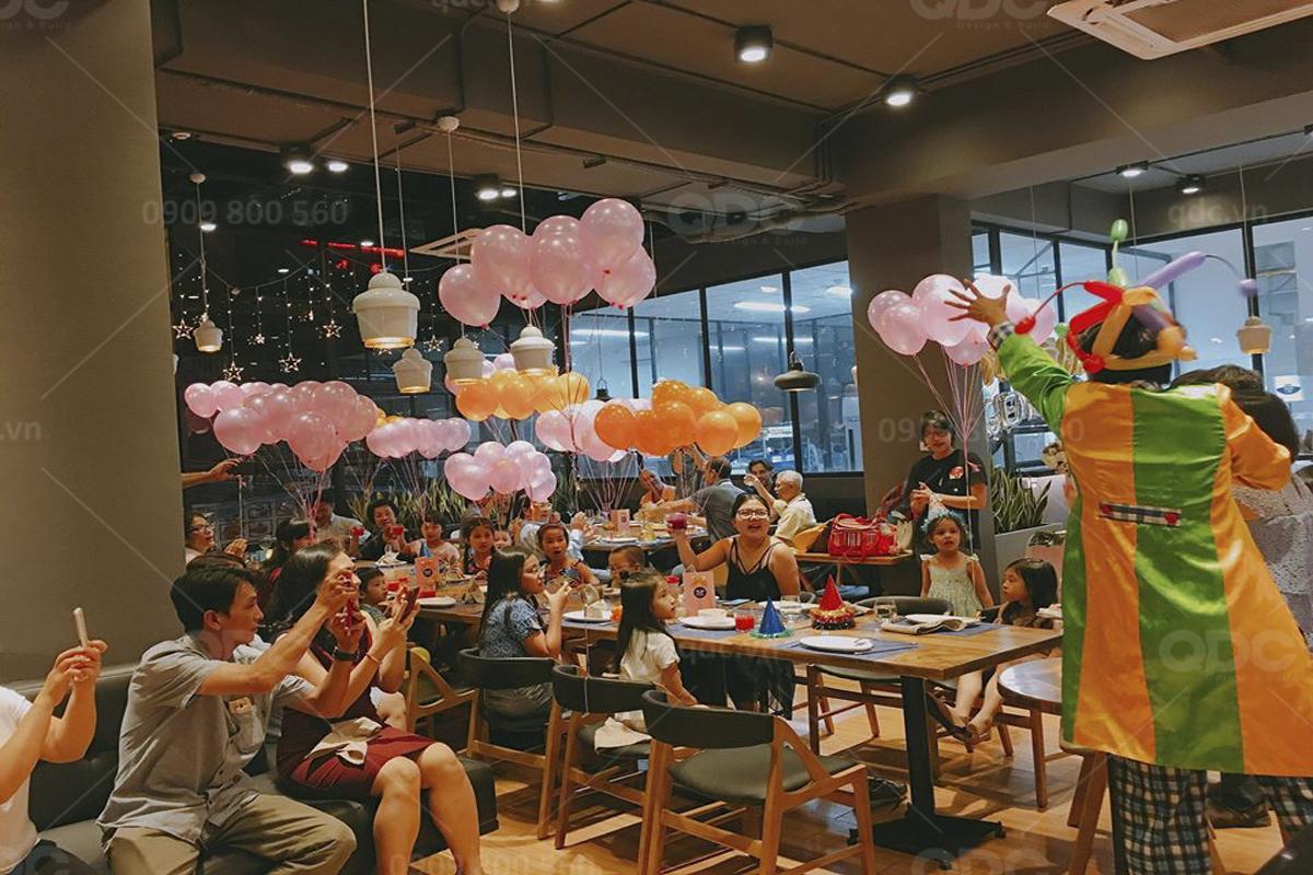 thiết kế nhà hàng Âu SHP Gourmet