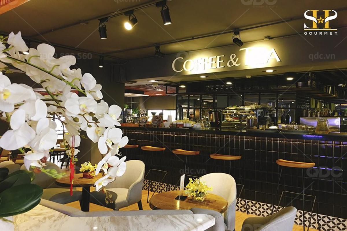 thiết kế nhà hàng Âu SHP Gourmet