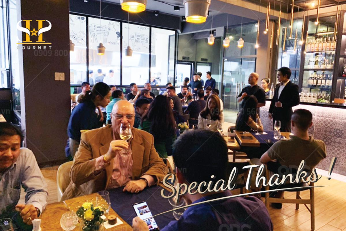 thiết kế nhà hàng Âu SHP Gourmet