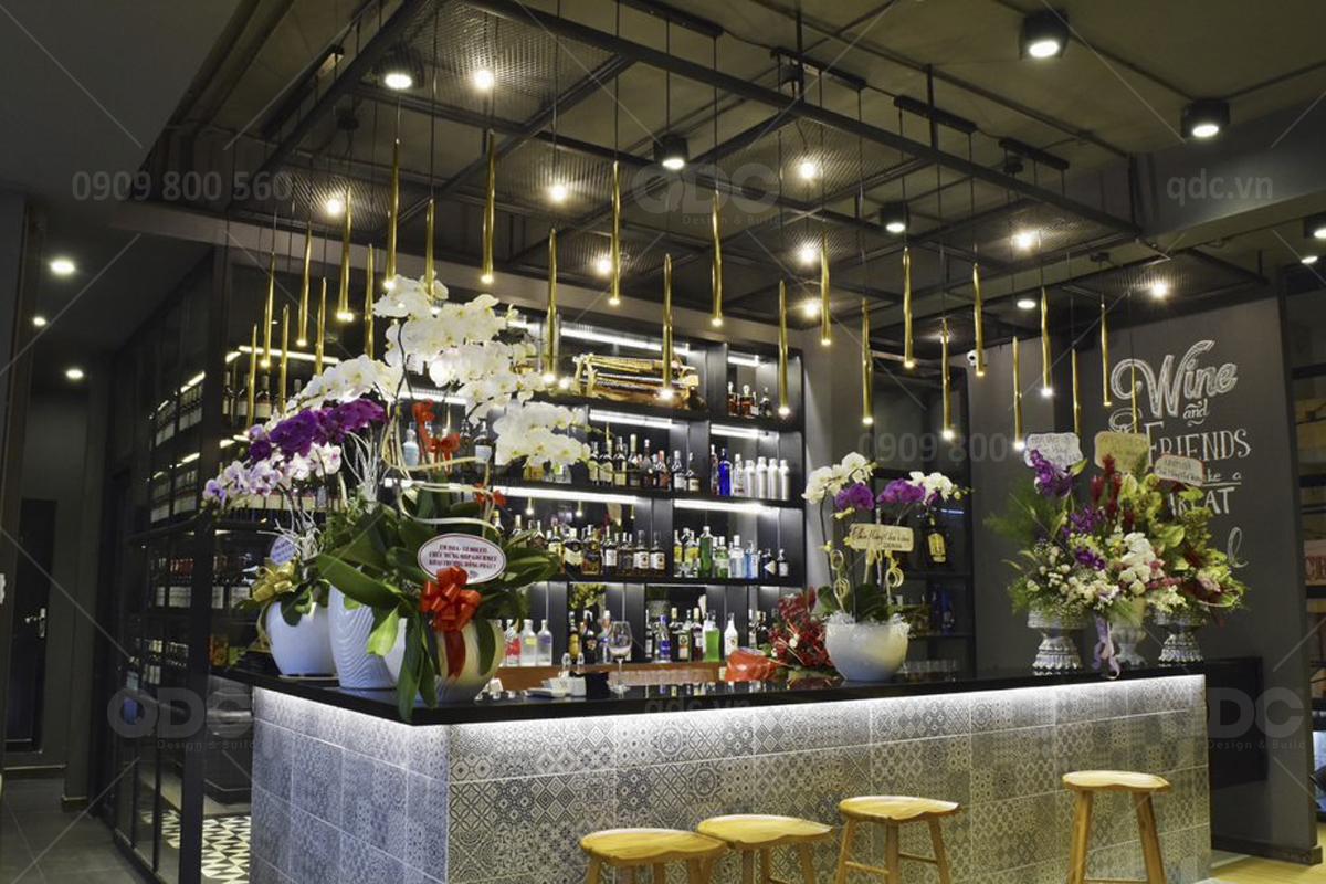 thiết kế nhà hàng Âu SHP Gourmet