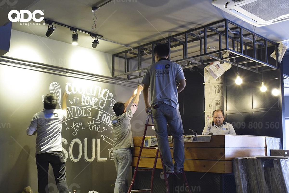 thiết kế nhà hàng Âu SHP Gourmet