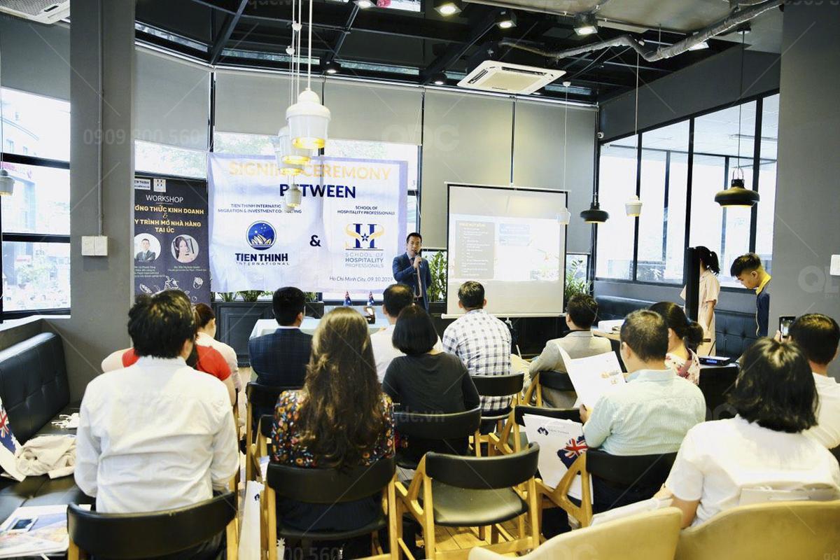 thiết kế nhà hàng Âu SHP Gourmet