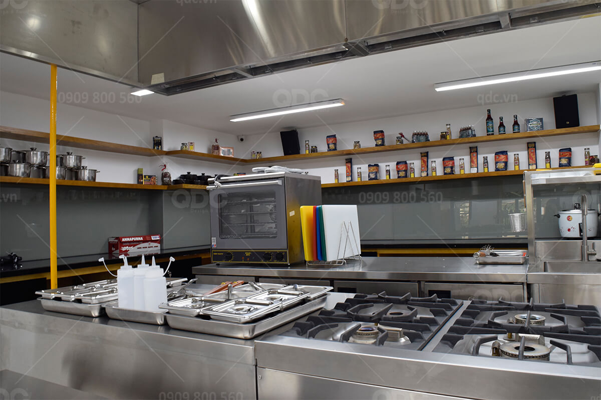 thiết kế nhà hàng Âu SHP Gourmet