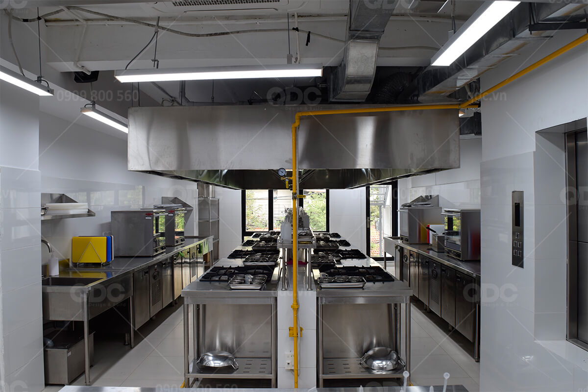 thiết kế nhà hàng Âu SHP Gourmet