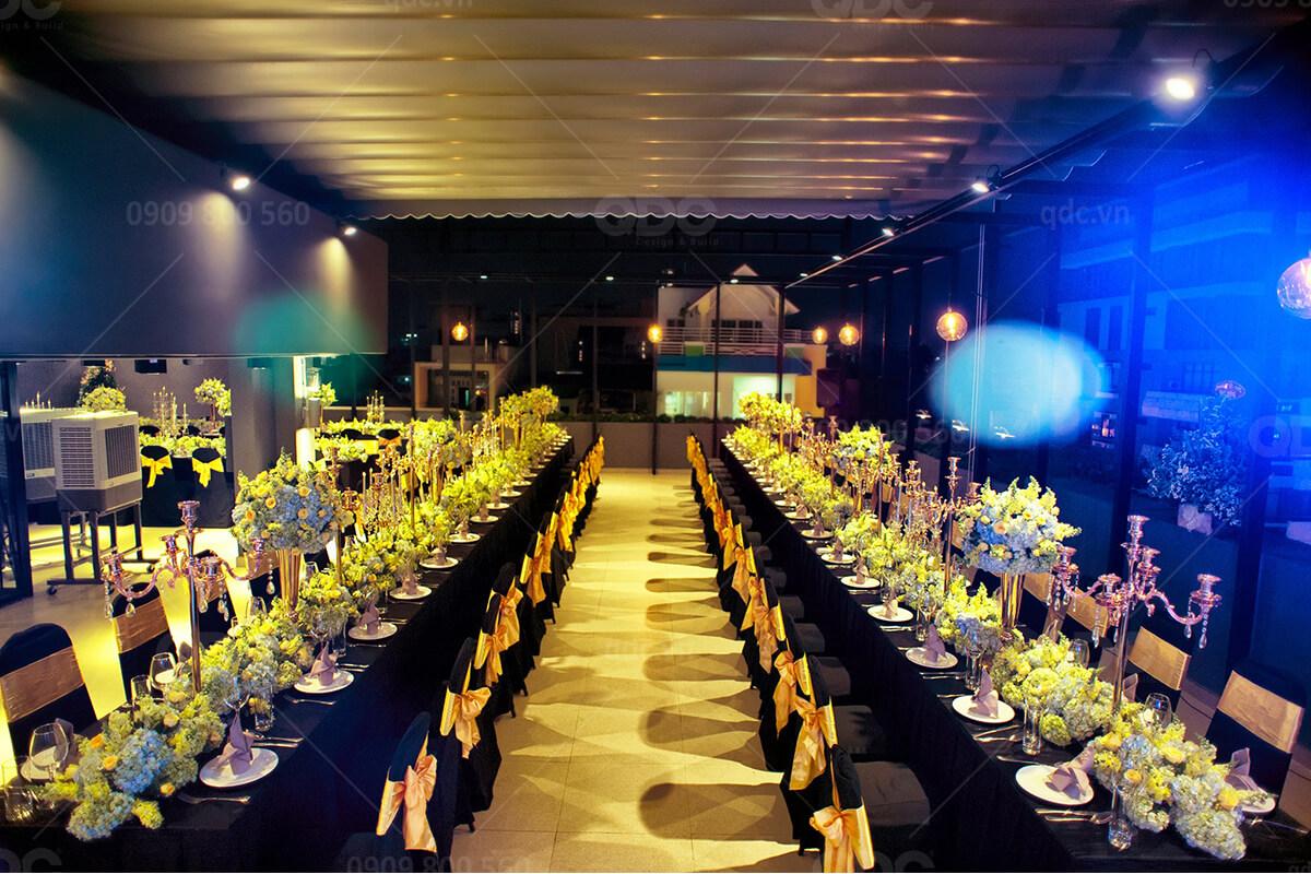 thiết kế nhà hàng Âu SHP Gourmet