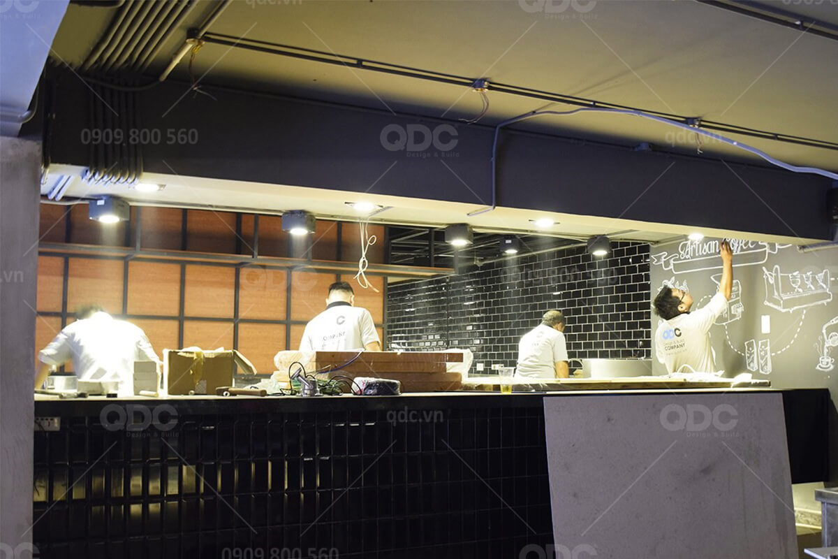 thiết kế nhà hàng Âu SHP Gourmet