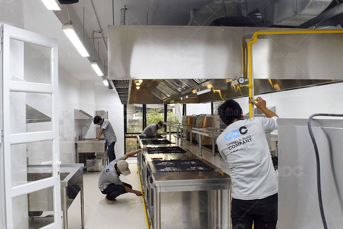 thiết kế nhà hàng Âu SHP Gourmet