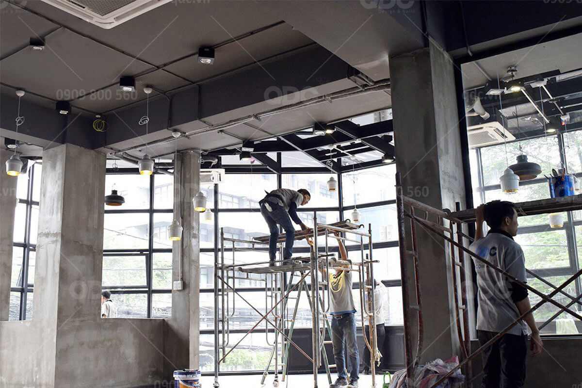 thiết kế nhà hàng Âu SHP Gourmet