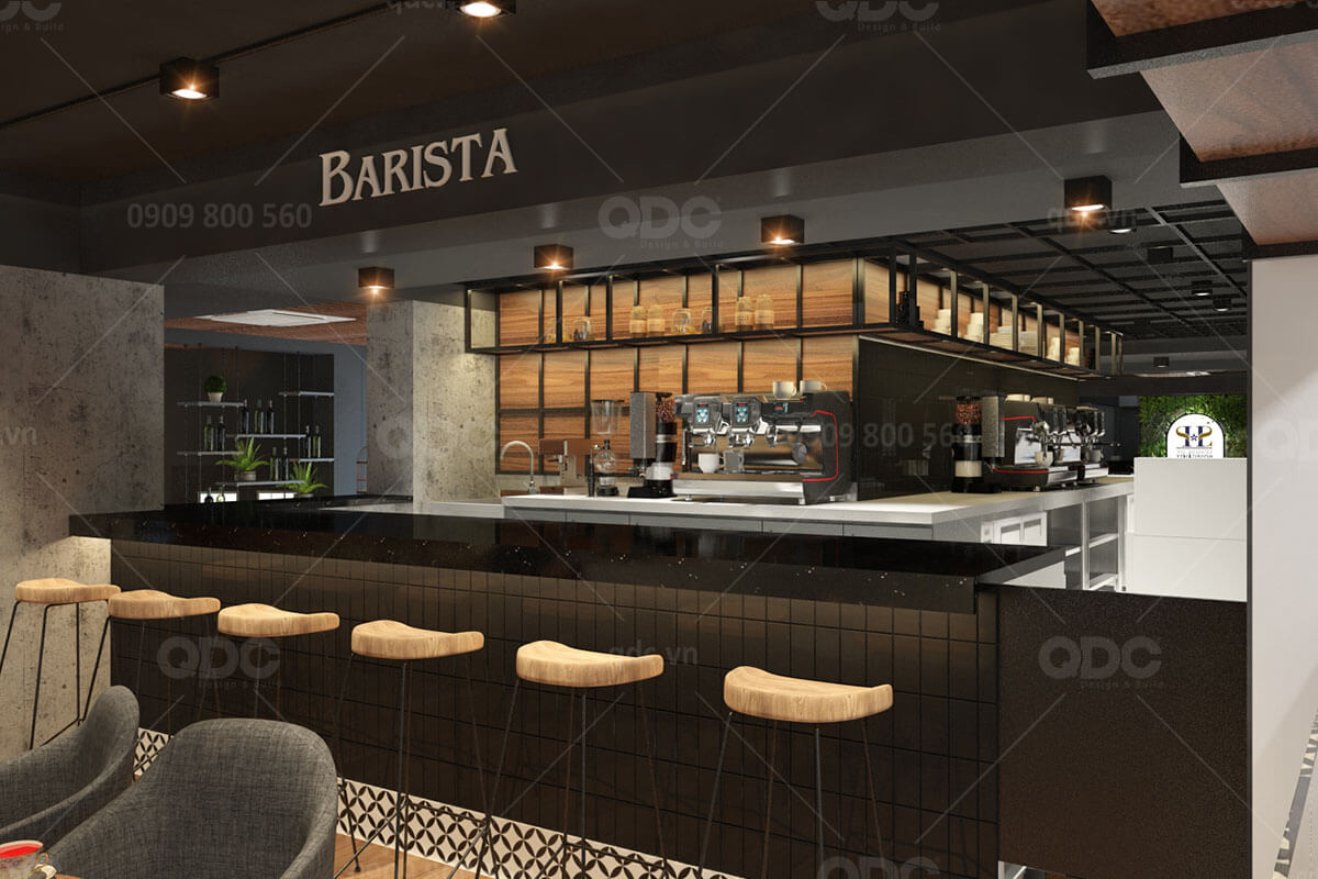 thiết kế nhà hàng Âu SHP Gourmet