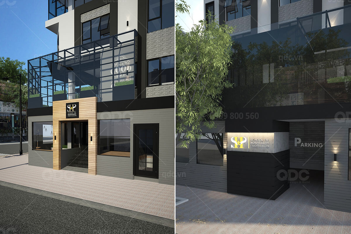 thiết kế nhà hàng Âu SHP Gourmet