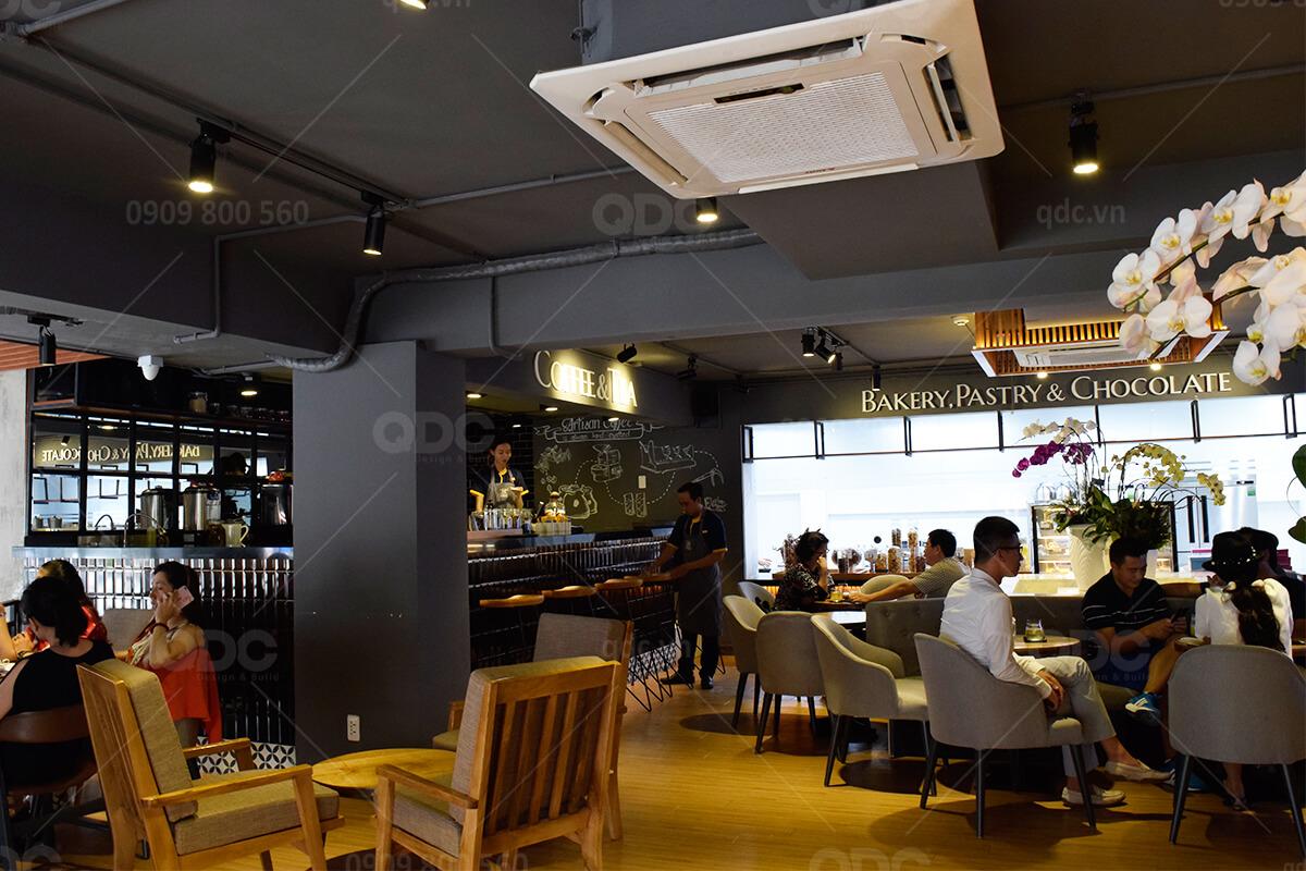 thiết kế nhà hàng Âu SHP Gourmet